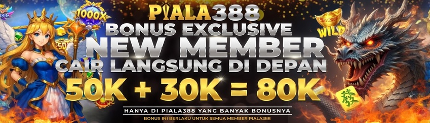 PROMOSI NEW MEMBER CAIR LANGSUNG DIDEPAN 50 + 30 = 80